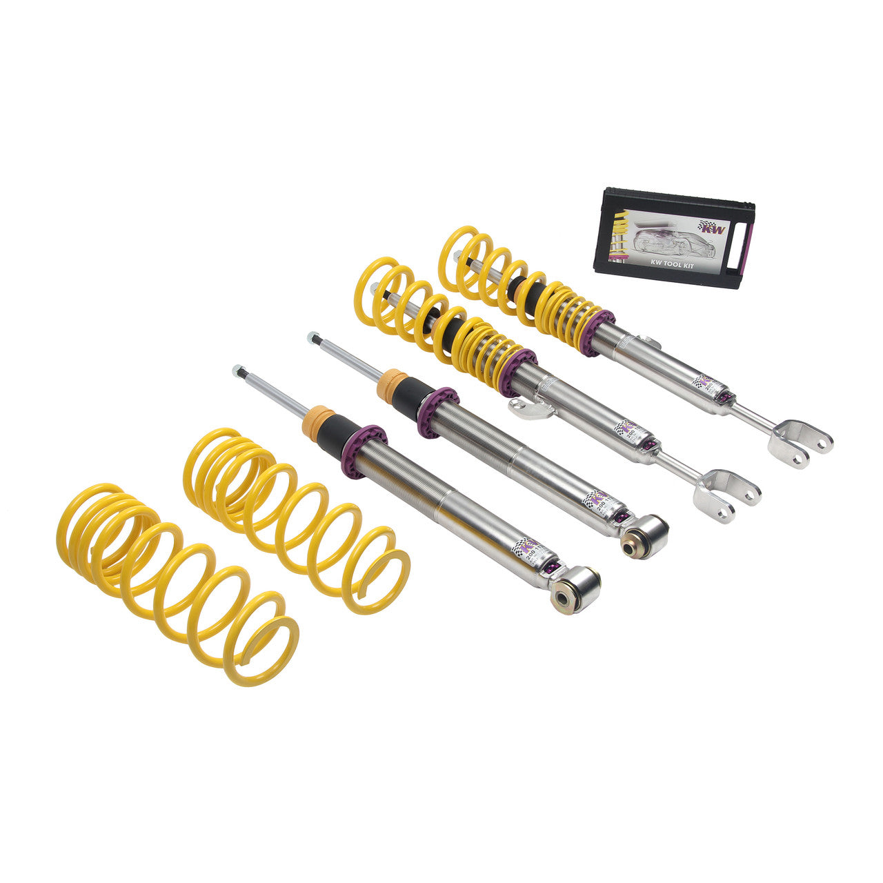 KW V3 inox – BMW M5 F10 – sans désactivation EDC – 35220097 – vue officielle KW 3