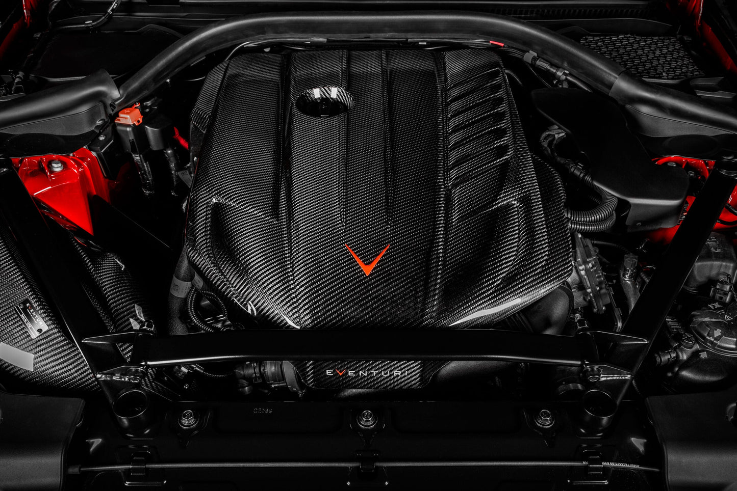 Eventuri – Admission carbone Toyota Supra A90 (MK5) B58 – détail 4