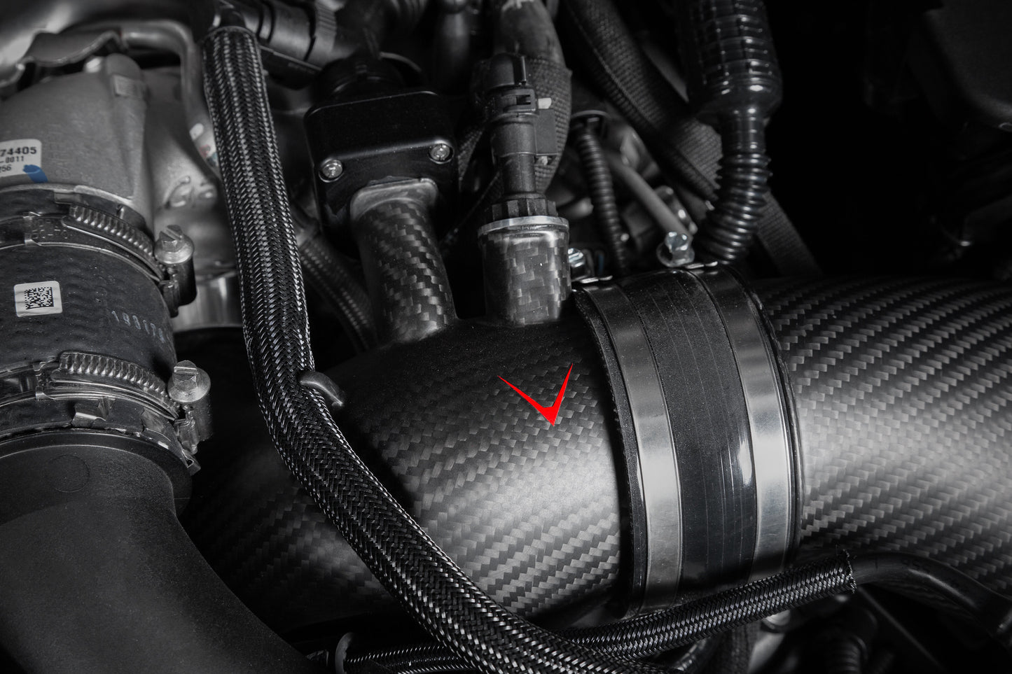 Eventuri BMW G90, G99 M5 Carbon Turbo Inlets