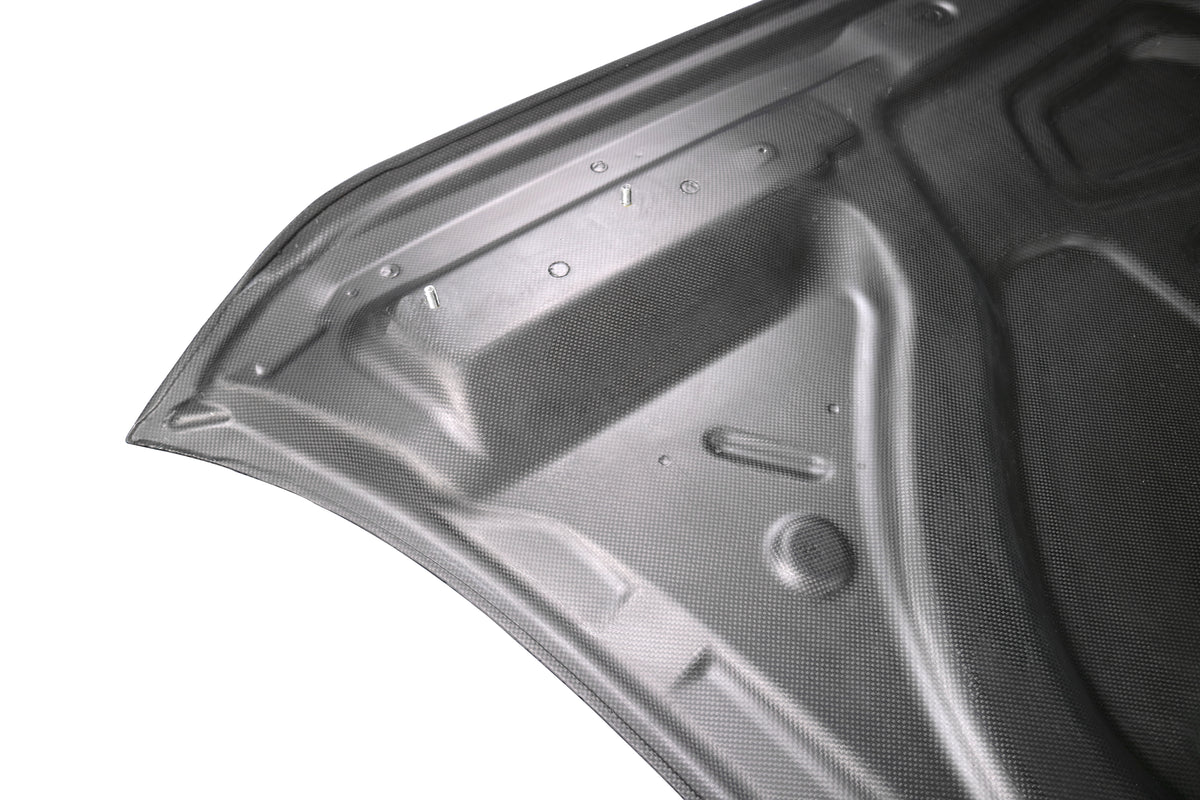 Capot style CSL en carbone sec pour BMW M3 G80/G81 et M4 G82/G83 – vue 6