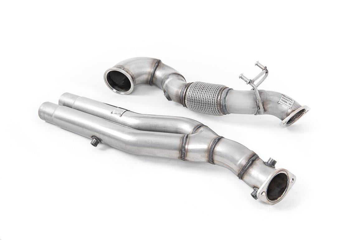 Milltek – Downpipe Large Bore V1 Decat Audi RS3 8V/8Y, RSQ3, TT RS 8S (OPF/GPF)