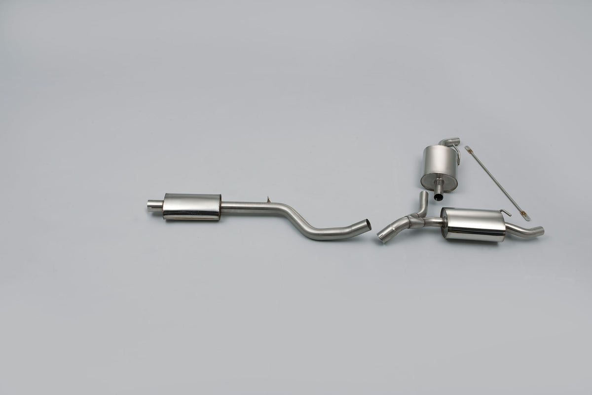 Milltek SSXRN306 – Catback résonné Renault Clio III RS 200, Cup inclus (2009–2012)