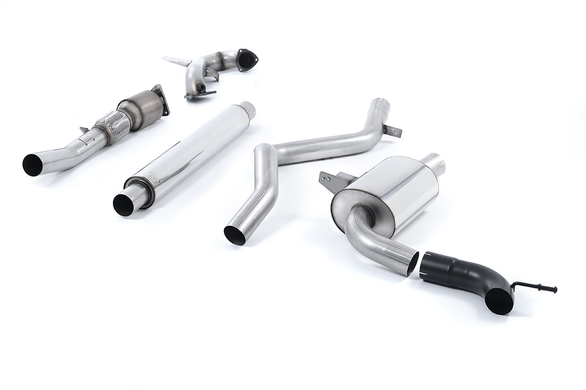 Milltek SSXRN417 – Turbo-back résonné avec catalyseur sport Renault Mégane III RS 250 / 265, Cup, Trophy et Trophy-R (2010–2017)