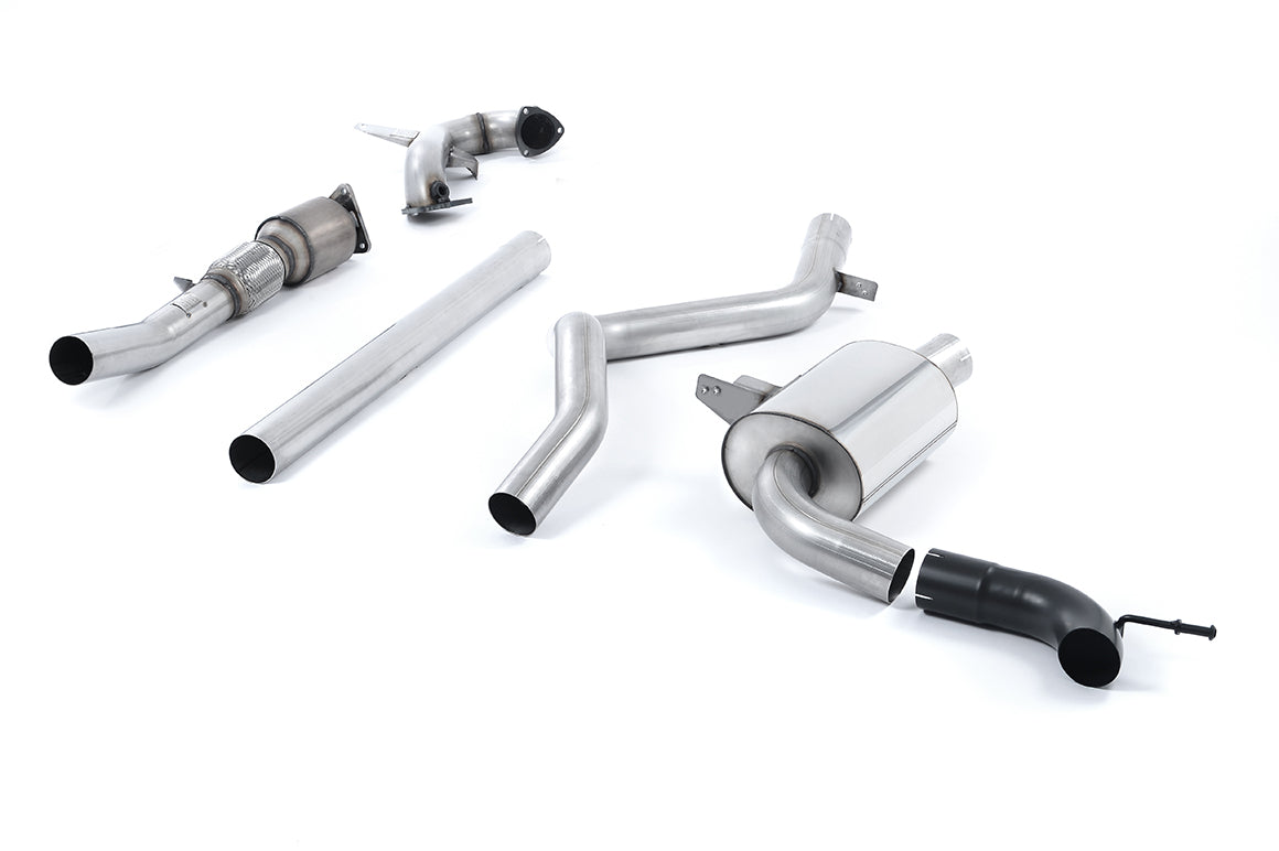 Milltek SSXRN419 – Turbo-back non résonné avec catalyseur sport Renault Mégane III RS 250 / 265, Cup, Trophy et Trophy-R (2010–2017)