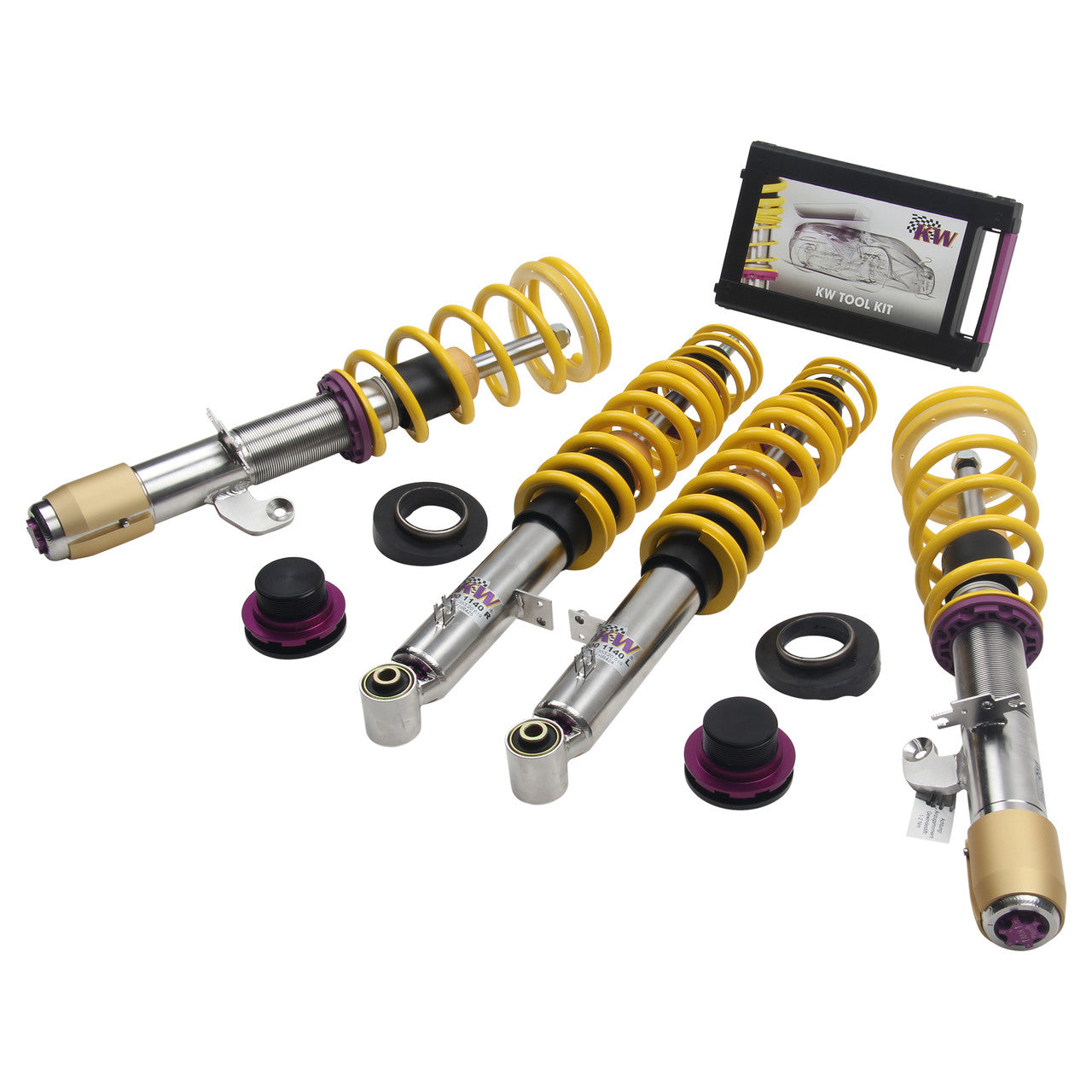 KW V3 – BMW M3 F80 / M4 F82 F83 – 352200AN – vue officielle KW 1