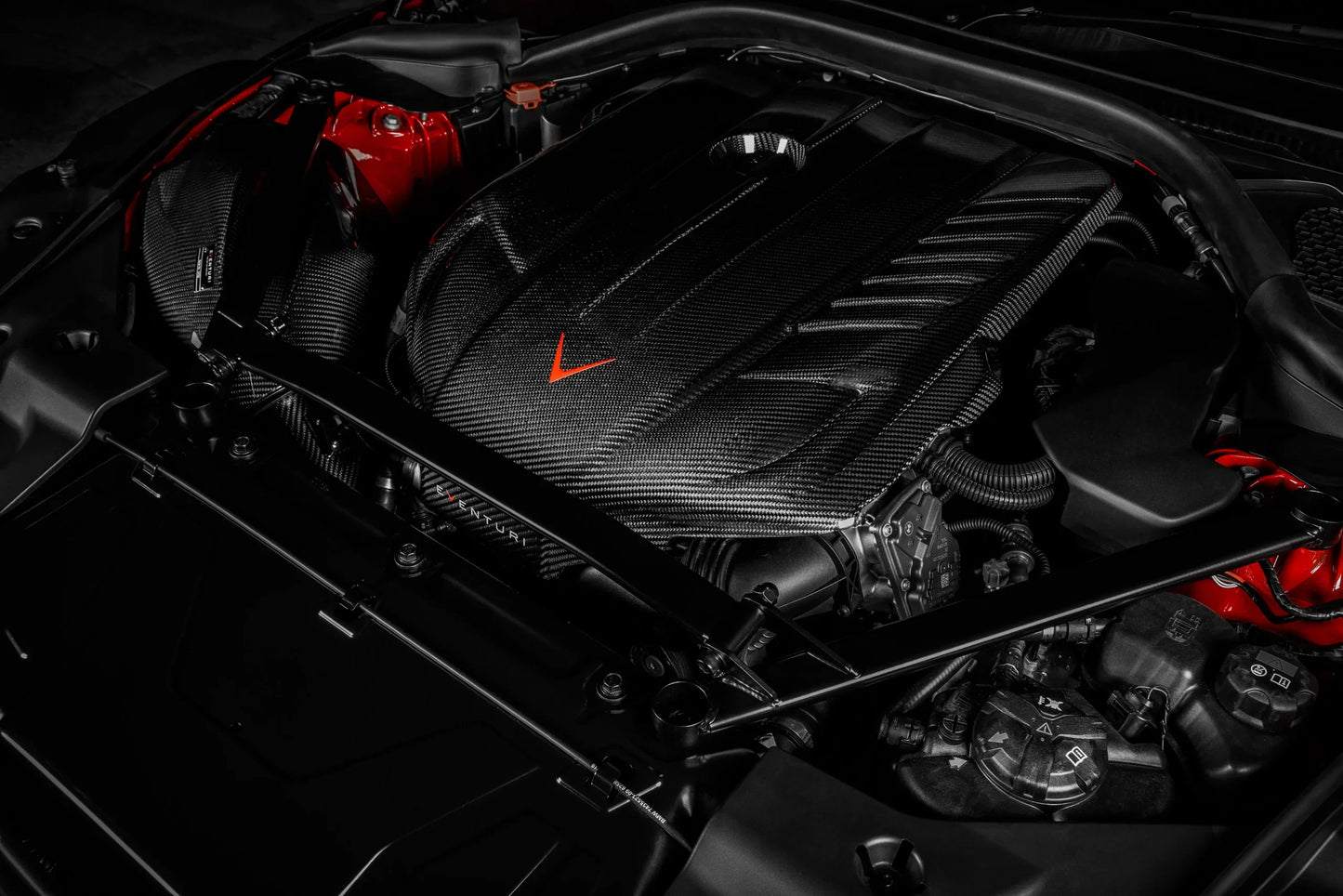 Eventuri – Admission carbone Toyota Supra A90 (MK5) B58 – détail 3