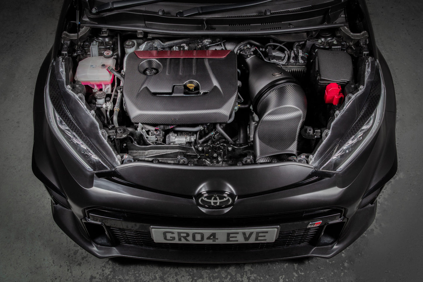 Eventuri – Cache moteur carbone Toyota GR Yaris (GXPA16) – détail 5
