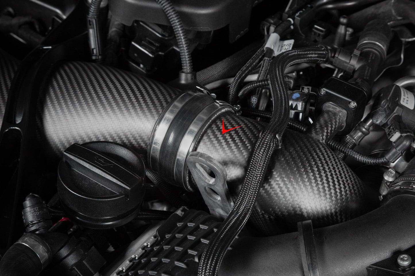 Eventuri – Inlets de turbo carbone BMW M5 G90 / G99 (G9x) – détail 3