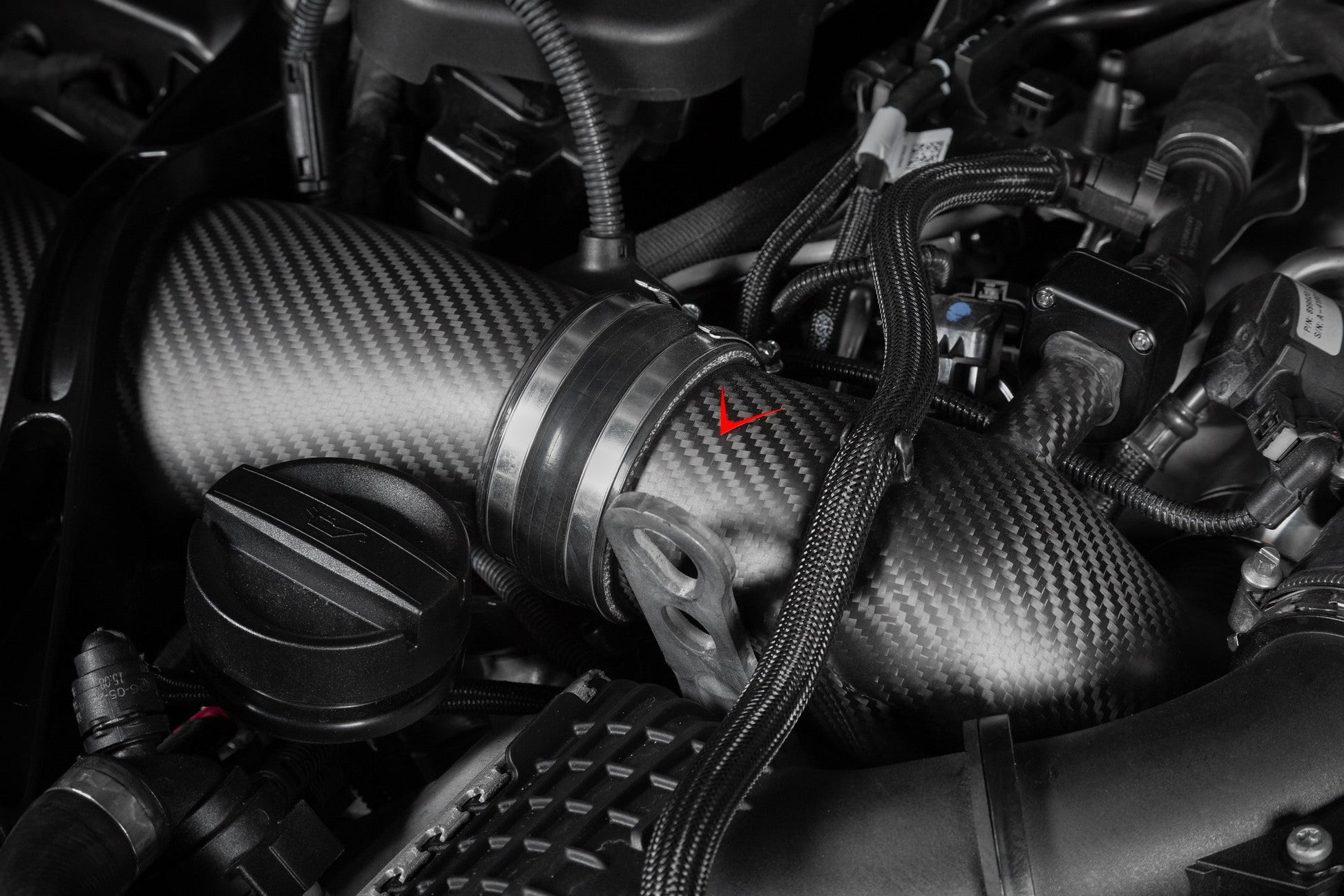 Eventuri – Inlets de turbo carbone BMW M5 G90 / G99 (G9x) – détail 3