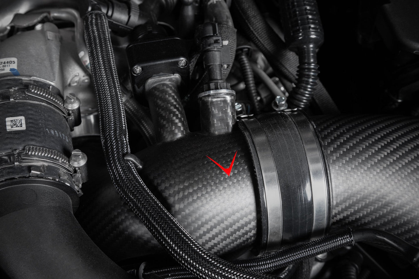 Eventuri – Inlets de turbo carbone BMW M5 G90 / G99 (G9x) – détail 4