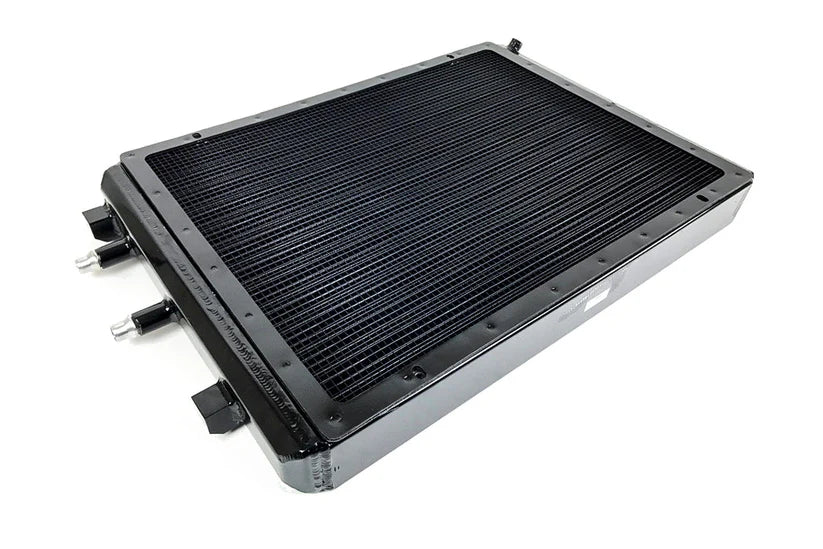 CSF – Front Mount Heat Exchanger + Rock Guard (Black) BMW F8X