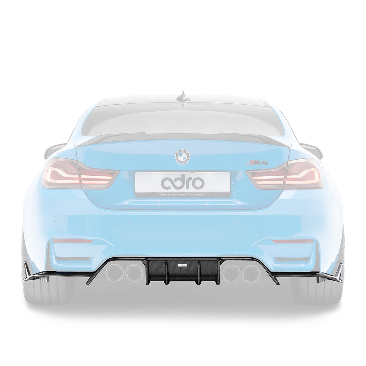 ADRO – Diffuseur arrière pour BMW F8X M3/M4 – vue 1