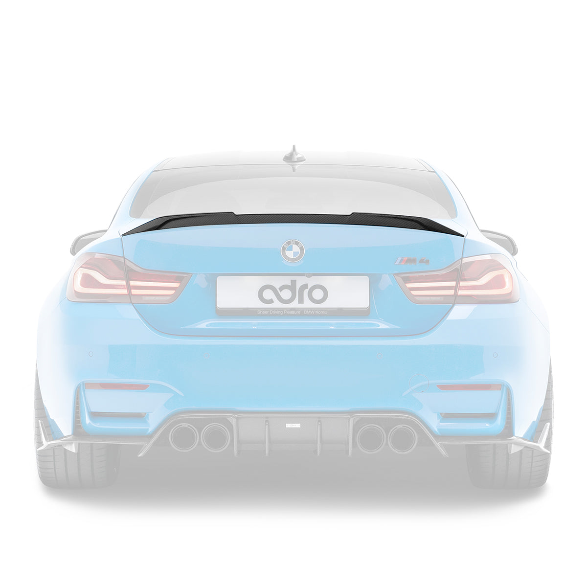 ADRO – Spoiler de coffre pour BMW F82 M4 – vue 1