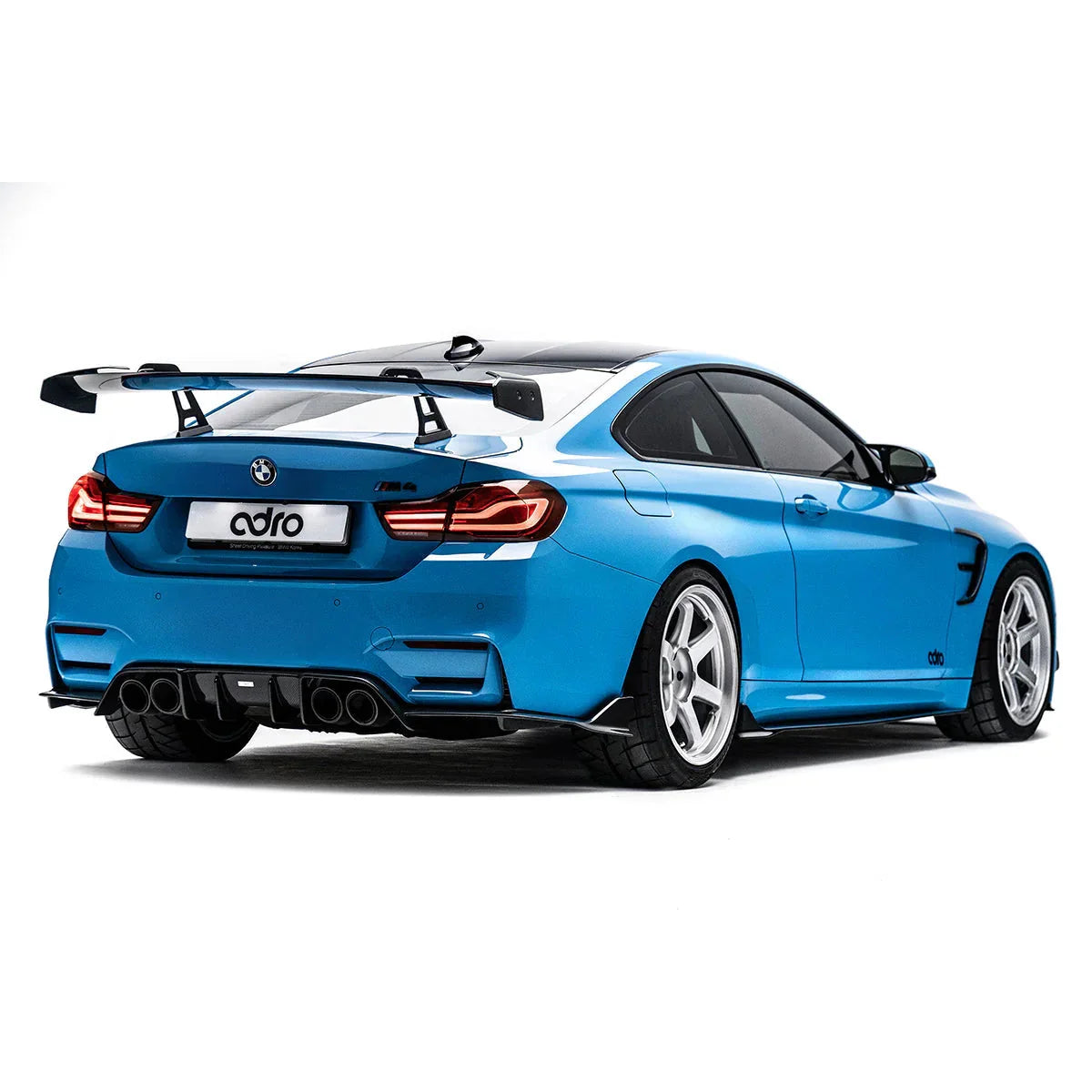 ADRO – Aileron col de cygne at-r1 incurvé pour BMW F82 M4 – vue 3