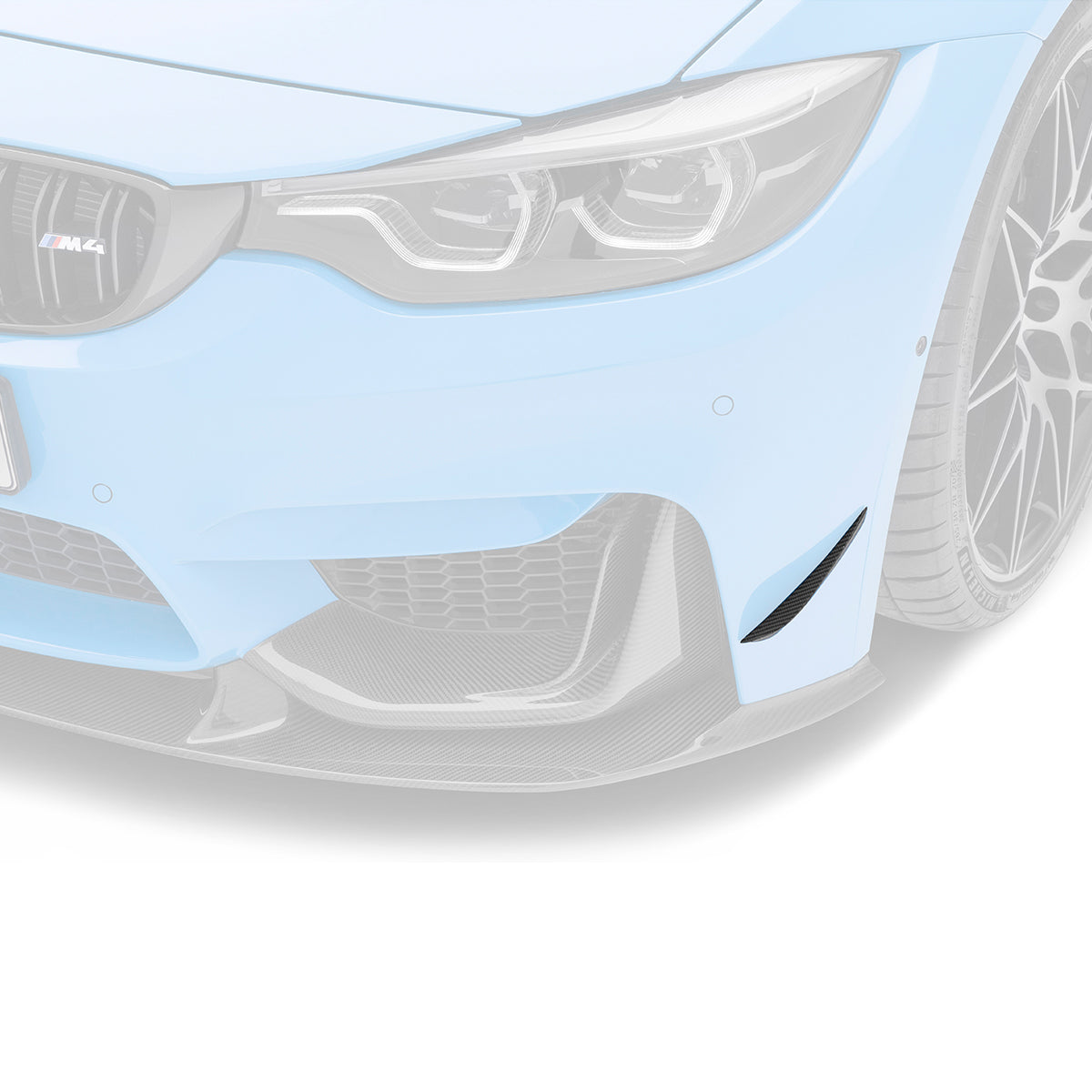 ADRO – Canards de pare-chocs avant pour BMW F8X M3/M4 – vue 1