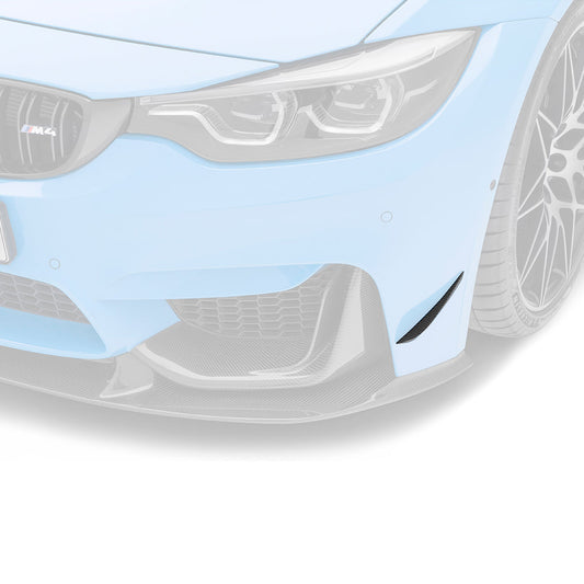 ADRO – Canards de pare-chocs avant pour BMW F8X M3/M4 – vue 1