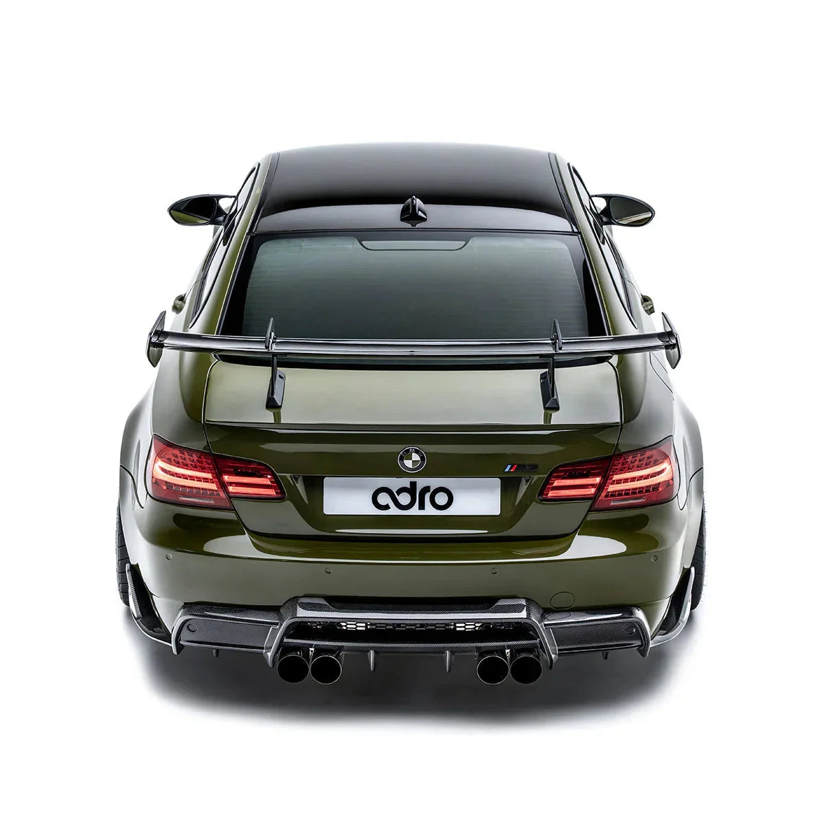 ADRO – Aileron col de cygne at-r1 incurvé pour BMW E92 M3 – vue 3
