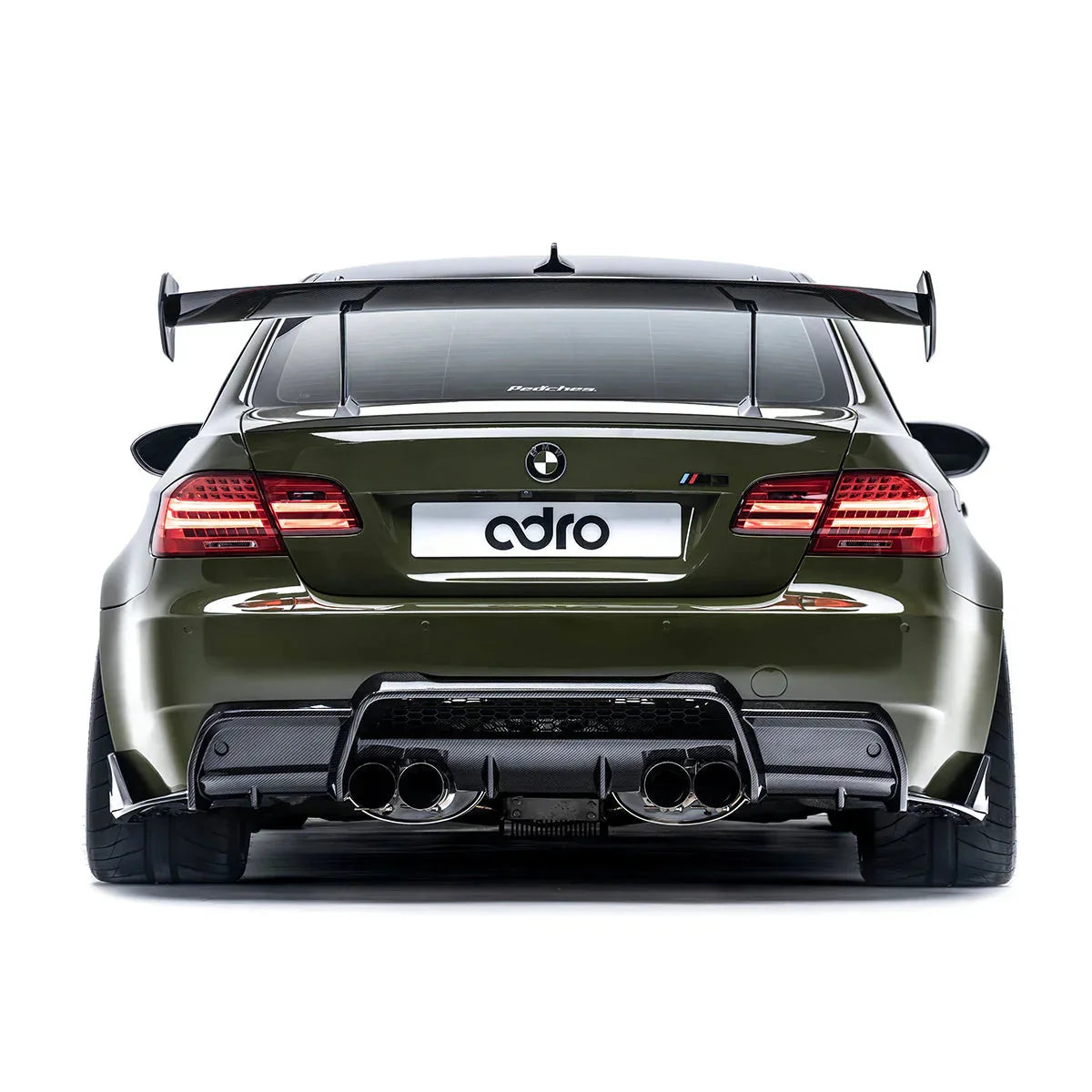 ADRO – Aileron col de cygne at-r1 incurvé pour BMW E92 M3 – vue 4