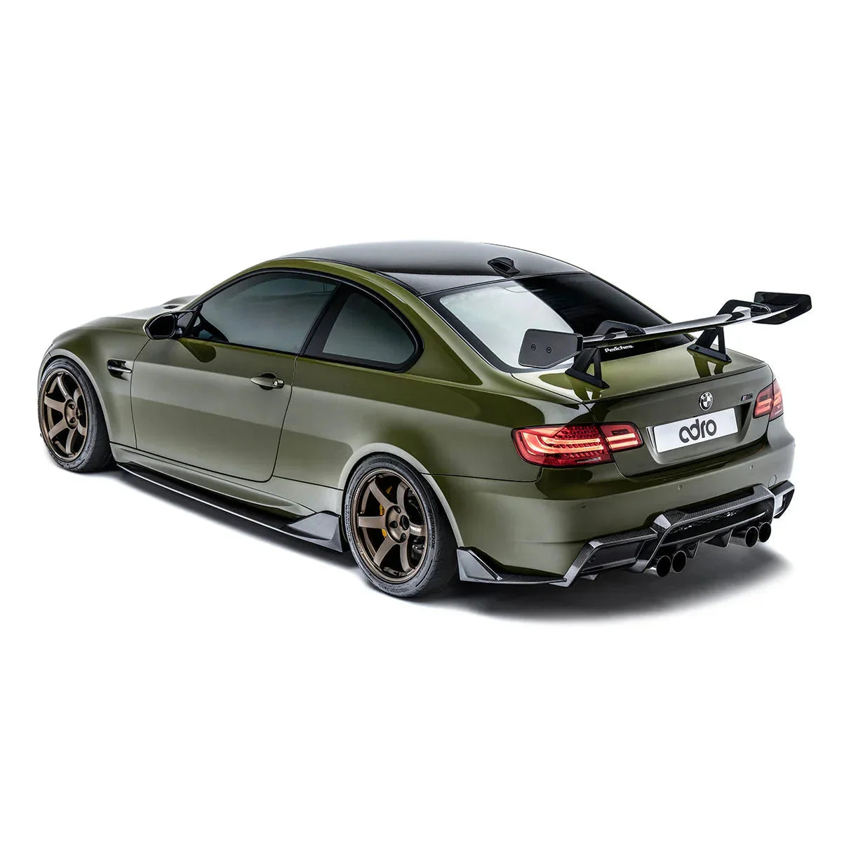 ADRO – Aileron col de cygne at-r1 incurvé pour BMW E92 M3 – vue 5