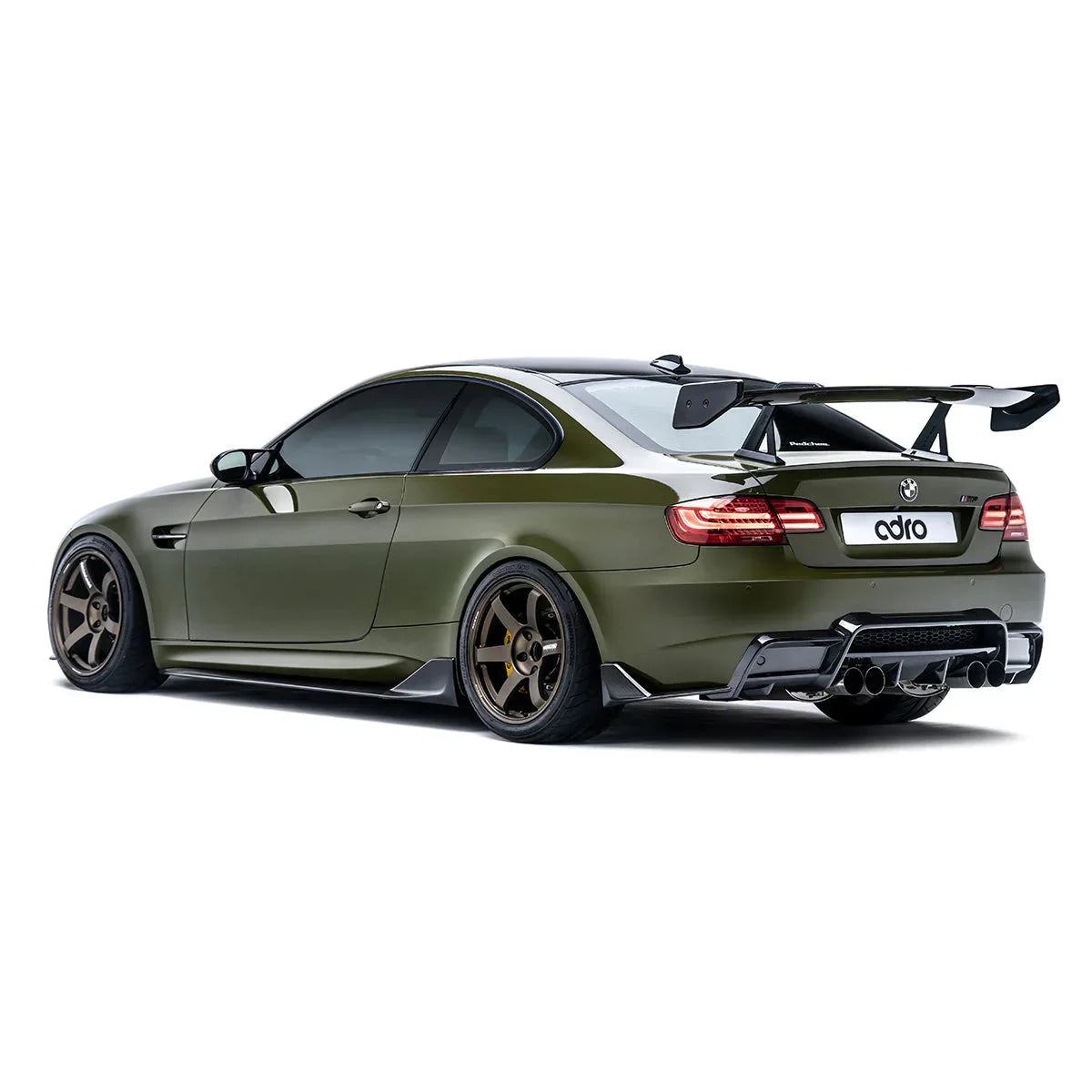 ADRO – Aileron col de cygne at-r1 incurvé pour BMW E92 M3 – vue 6
