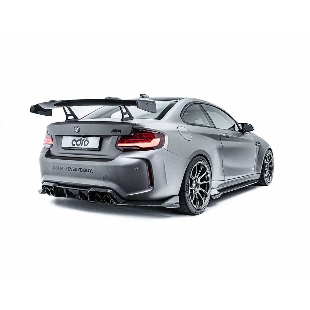 ADRO – Aileron col de cygne at-r1 incurvé pour BMW F87 M2 – vue 4
