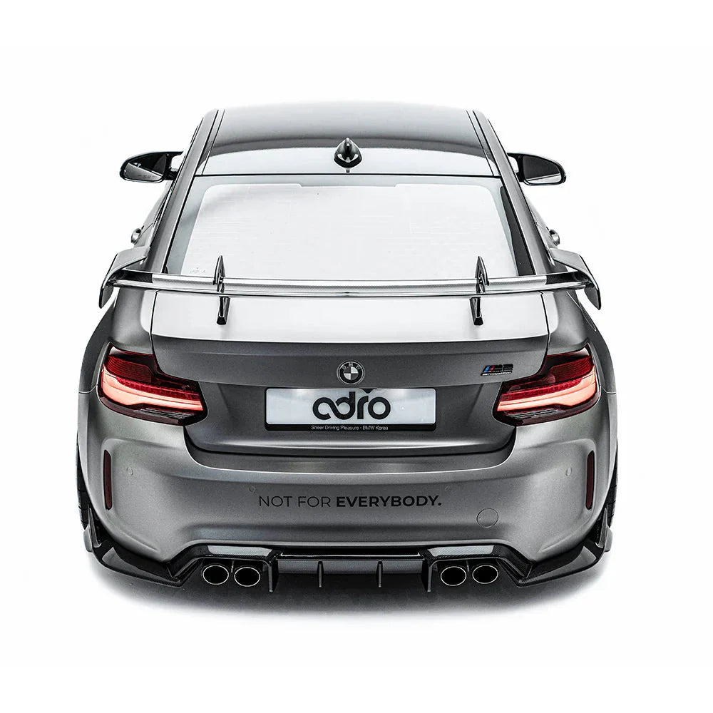 ADRO – Aileron col de cygne at-r1 incurvé pour BMW F87 M2 – vue 7