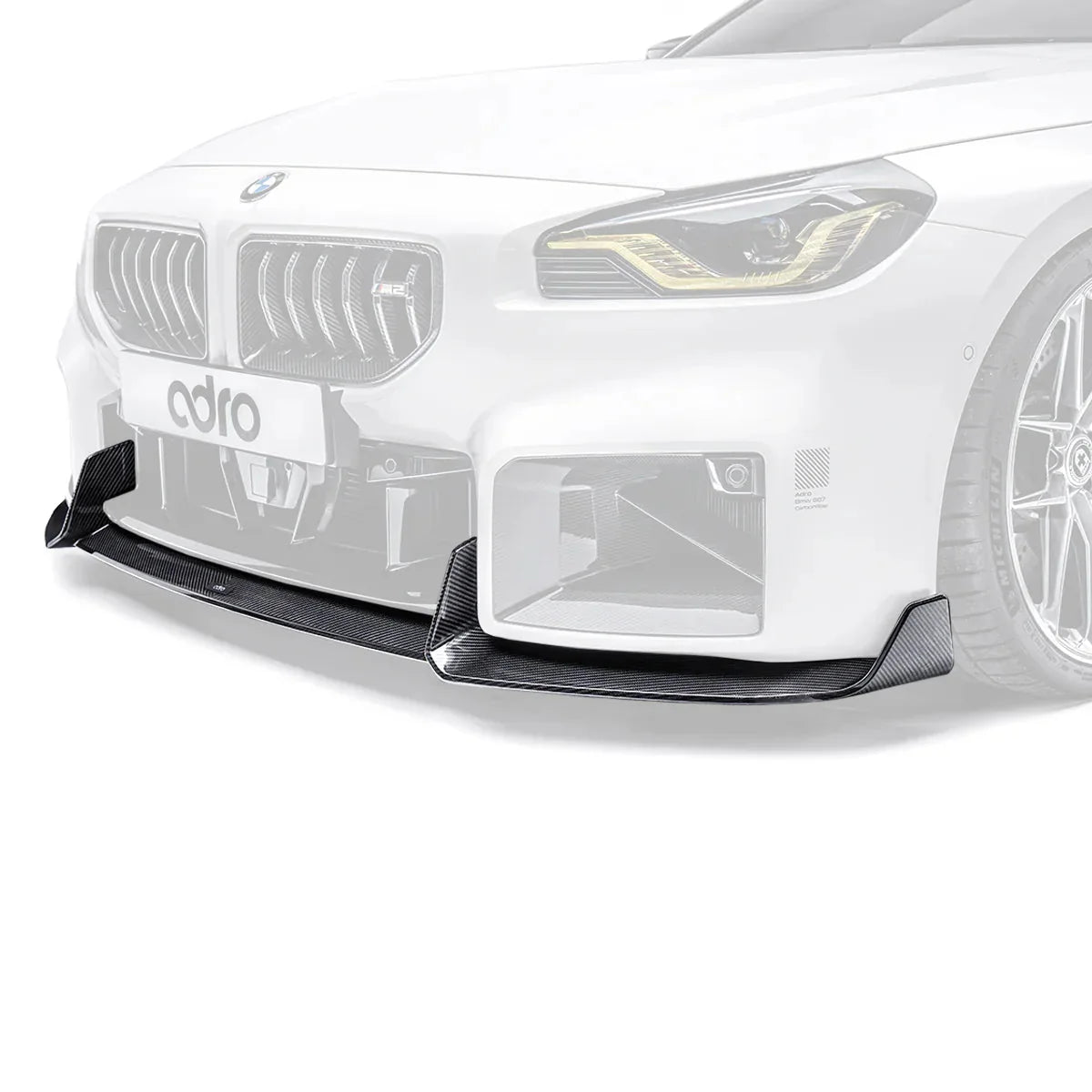 ADRO – Lame avant pour BMW G87 M2 – vue 1