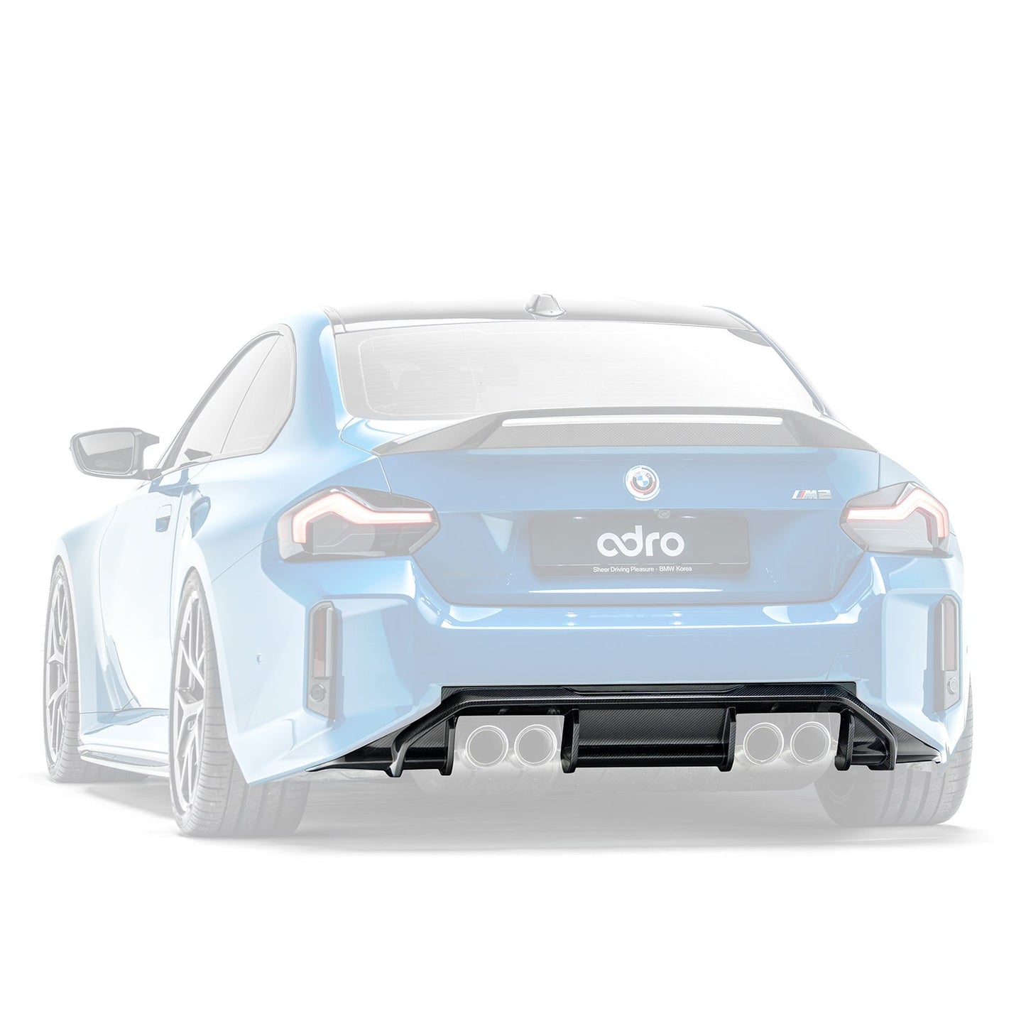 ADRO – Diffuseur arrière pour BMW G87 M2 – vue 4