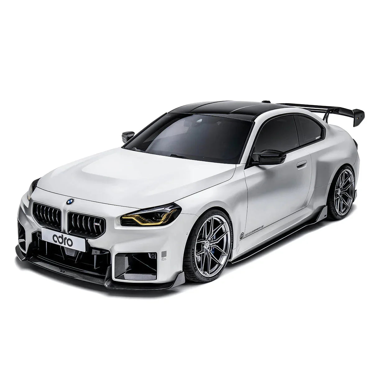 ADRO – Aileron col de cygne at-r3 incurvé pour BMW G87 M2 – vue 4