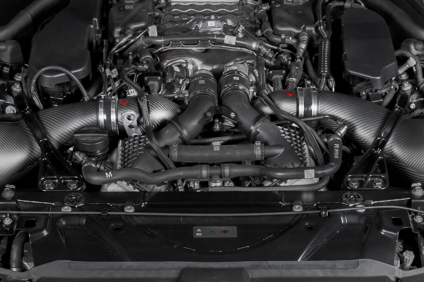 Eventuri – Inlets de turbo carbone BMW M5 G90 / G99 (G9x) – détail 2