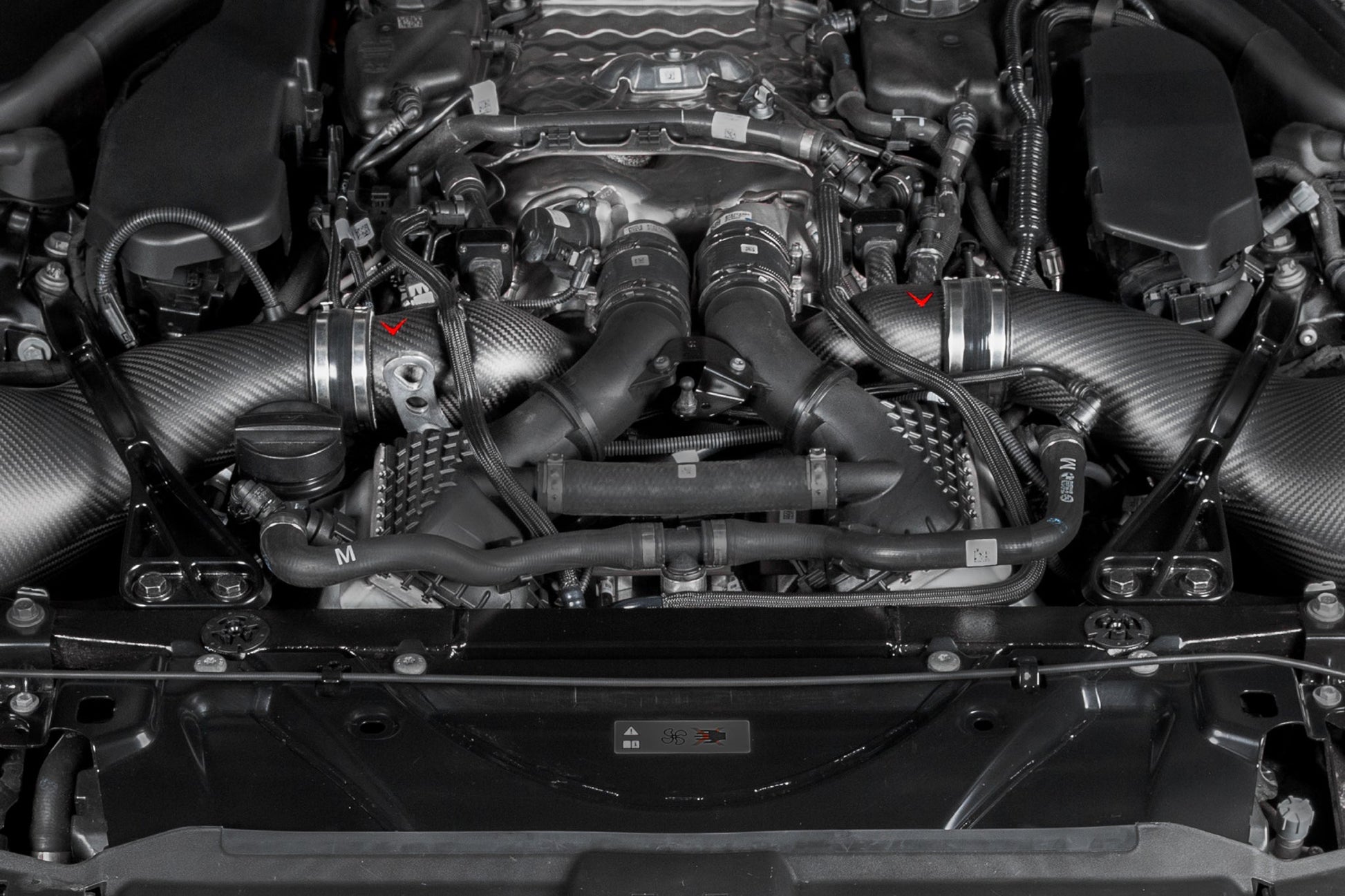 Eventuri – Inlets de turbo carbone BMW M5 G90 / G99 (G9x) – détail 2