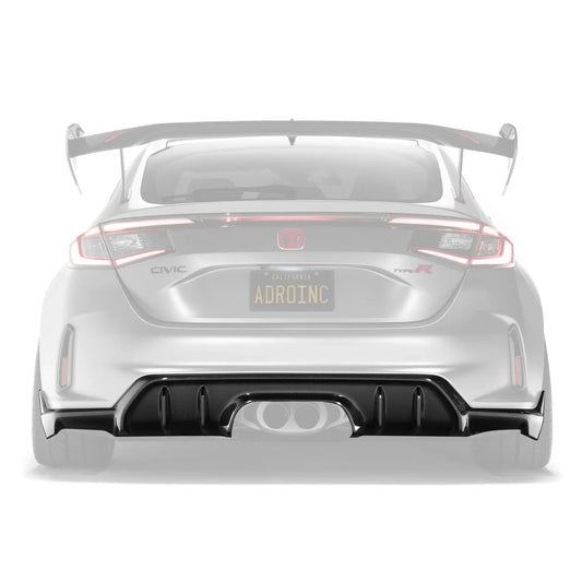 ADRO – Diffuseur arrière carbone pour Honda Civic Type R FL5 – vue 1