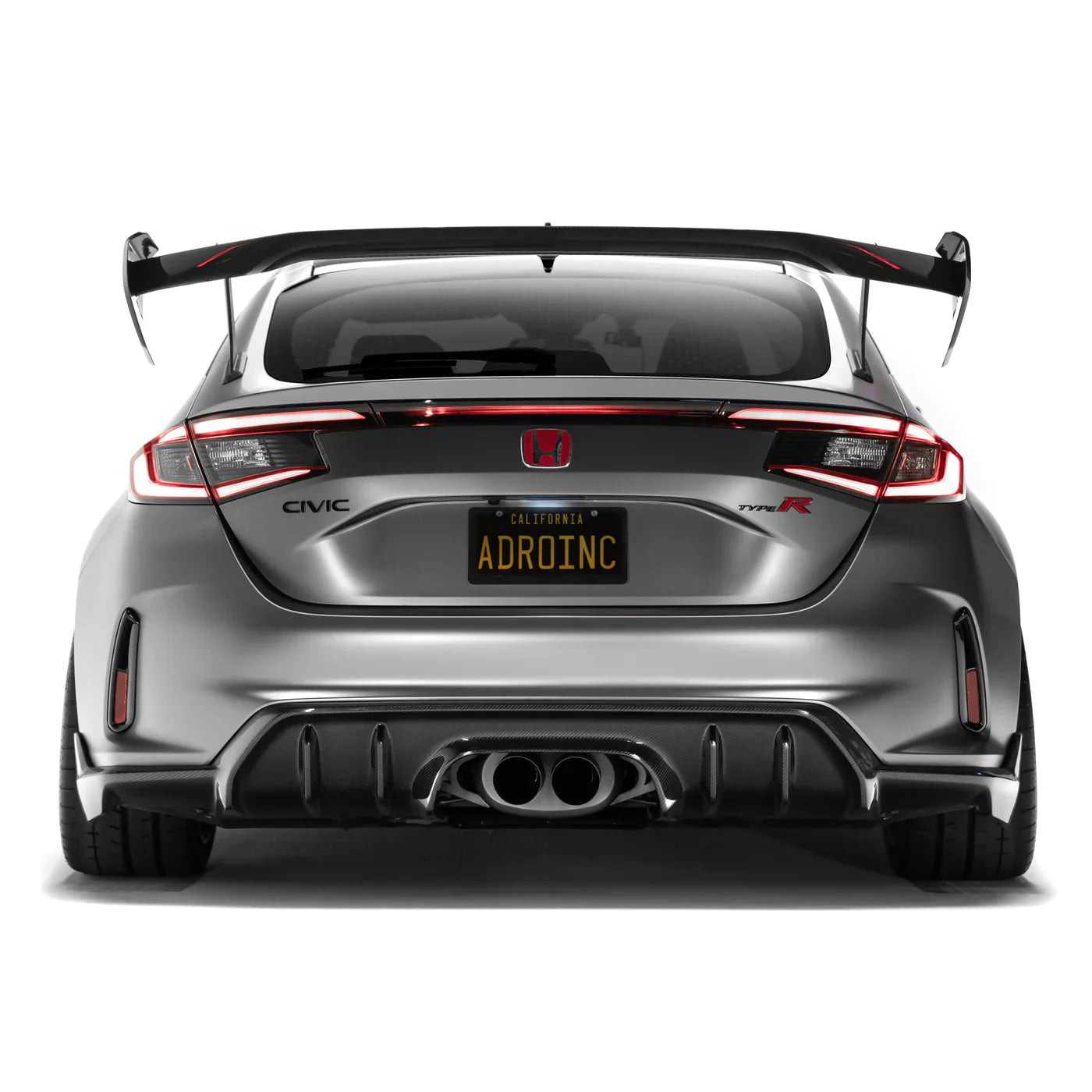 ADRO – Diffuseur arrière carbone pour Honda Civic Type R FL5 – vue 2