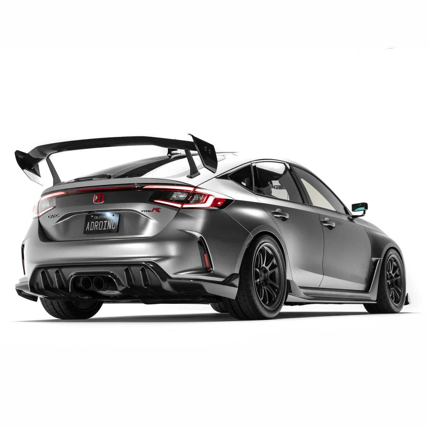 ADRO – Diffuseur arrière carbone pour Honda Civic Type R FL5 – vue 3