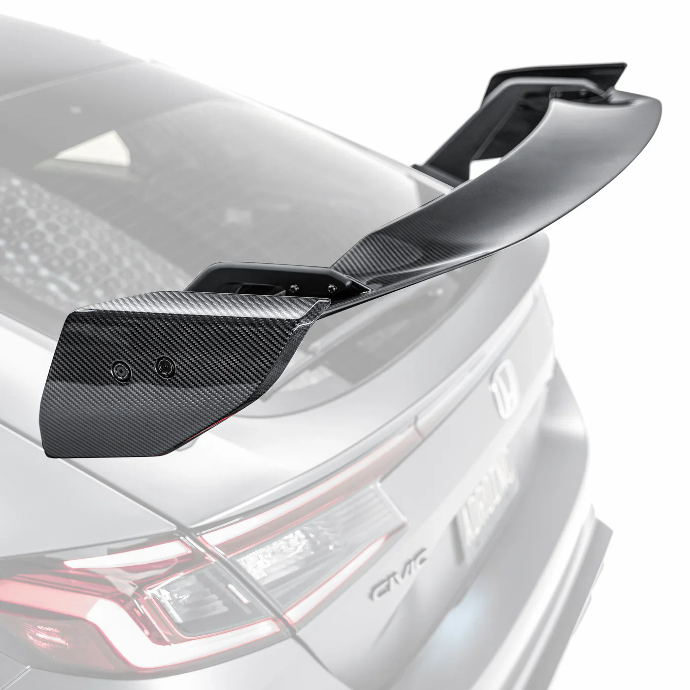ADRO – Aileron carbone AT-R4 Swan Neck Honda Civic Type R FL5 – vue 1