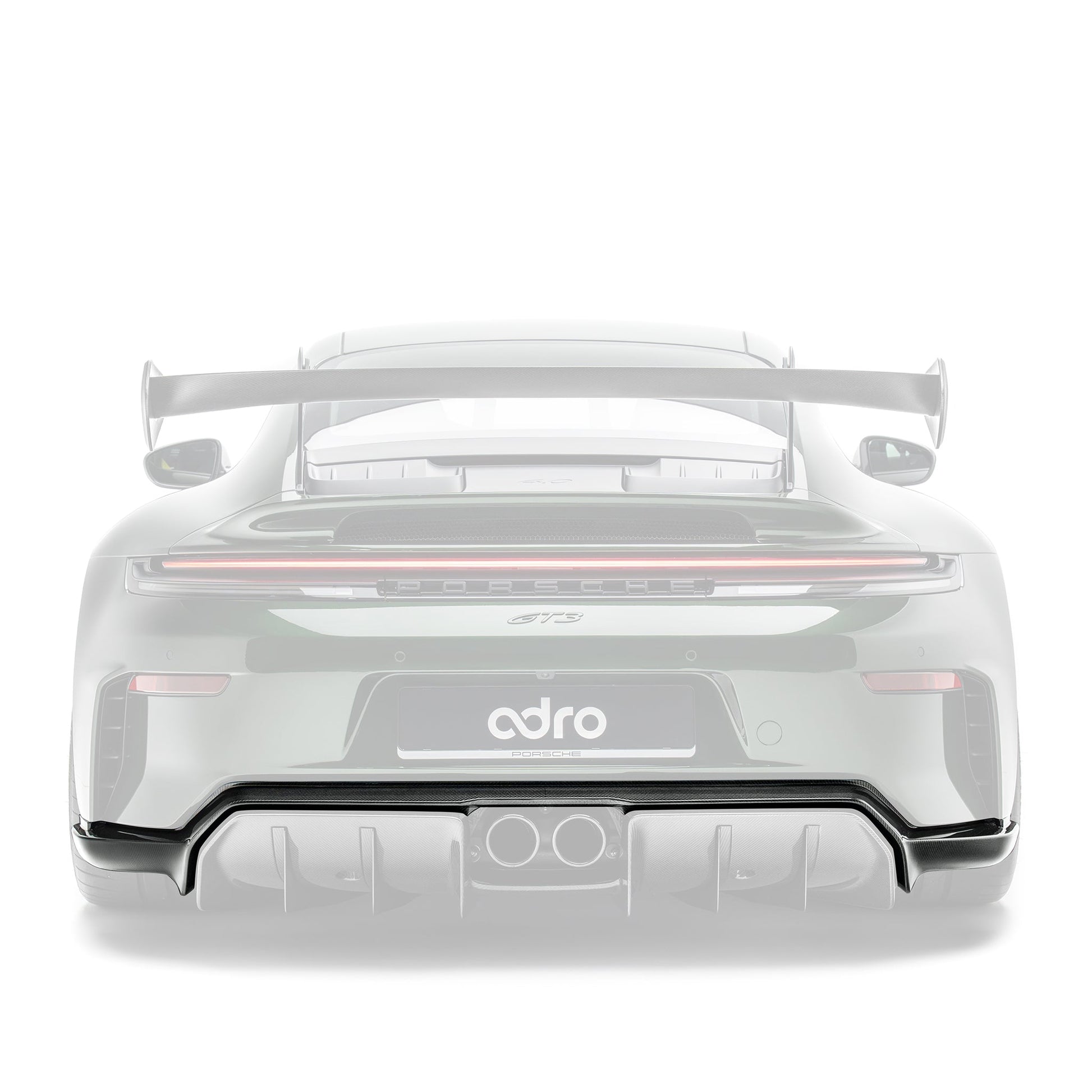 ADRO – Panneau arrière carbone Porsche 911 992.2 GT3 – vue 1
