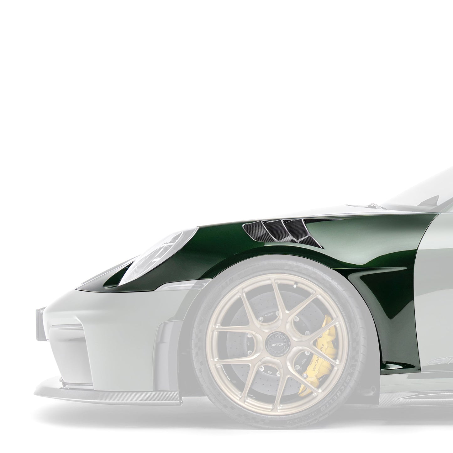 ADRO – Ailes avant carbone Porsche 911 992.1 / 992.2 GT3 – vue 1