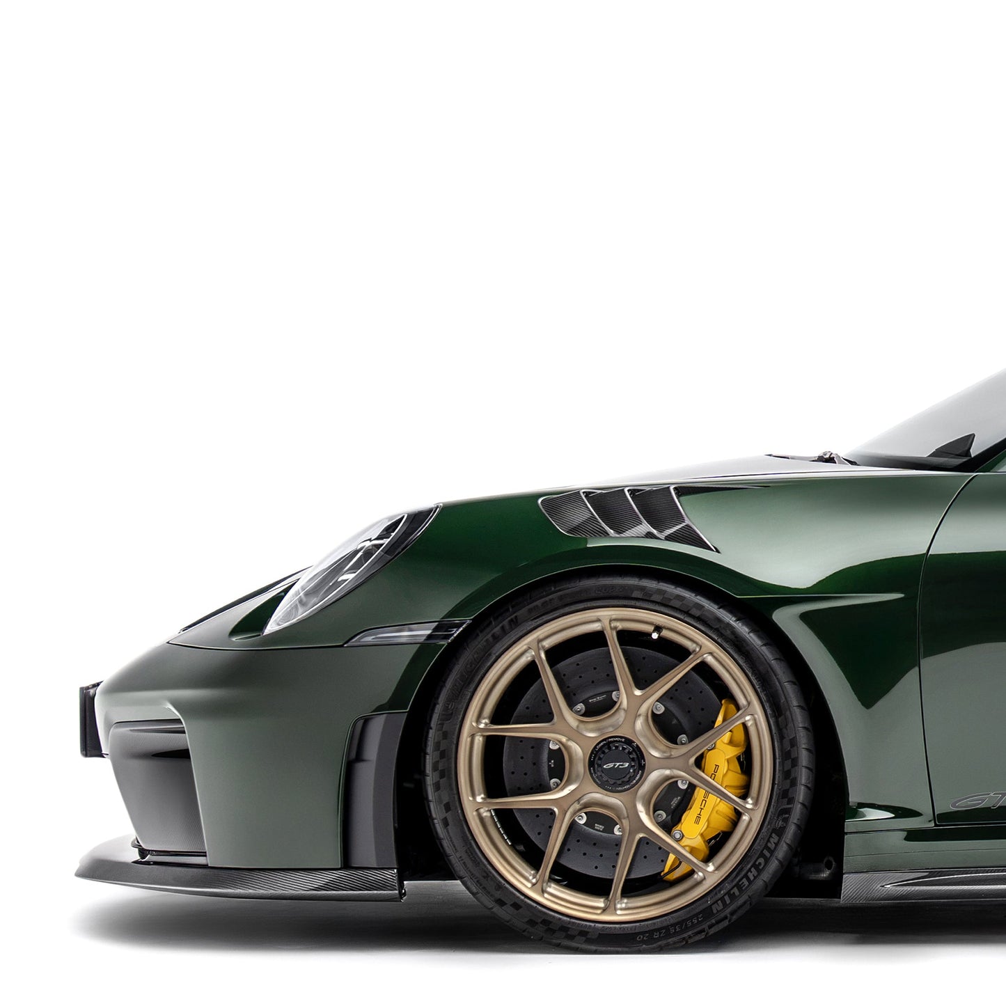 ADRO – Ailes avant carbone Porsche 911 992.1 / 992.2 GT3 – vue 2