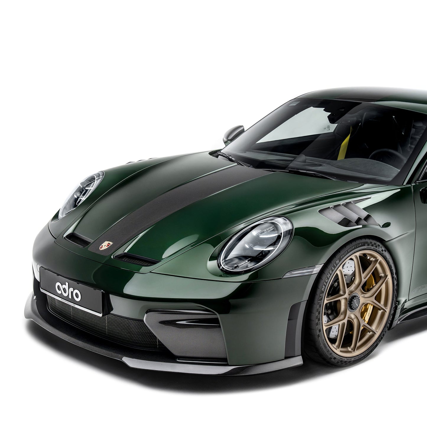 ADRO – Ailes avant carbone Porsche 911 992.1 / 992.2 GT3 – vue 3