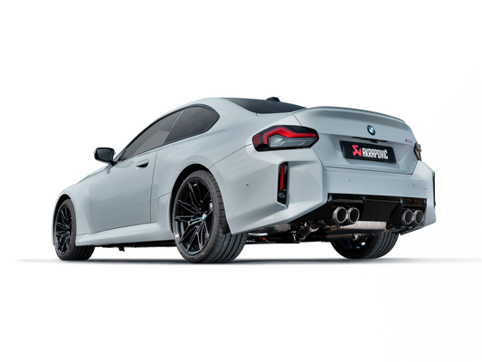 Échappement Akrapovič Slip-On titane BMW M2 G87 – vue principale
