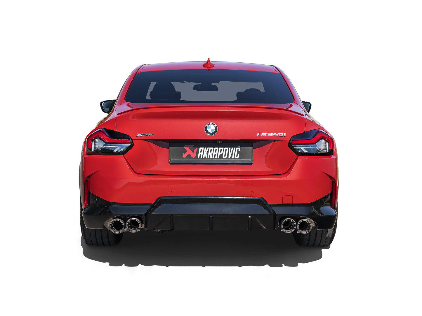 Silencieux en titane Akrapovič pour BMW M240i G42
