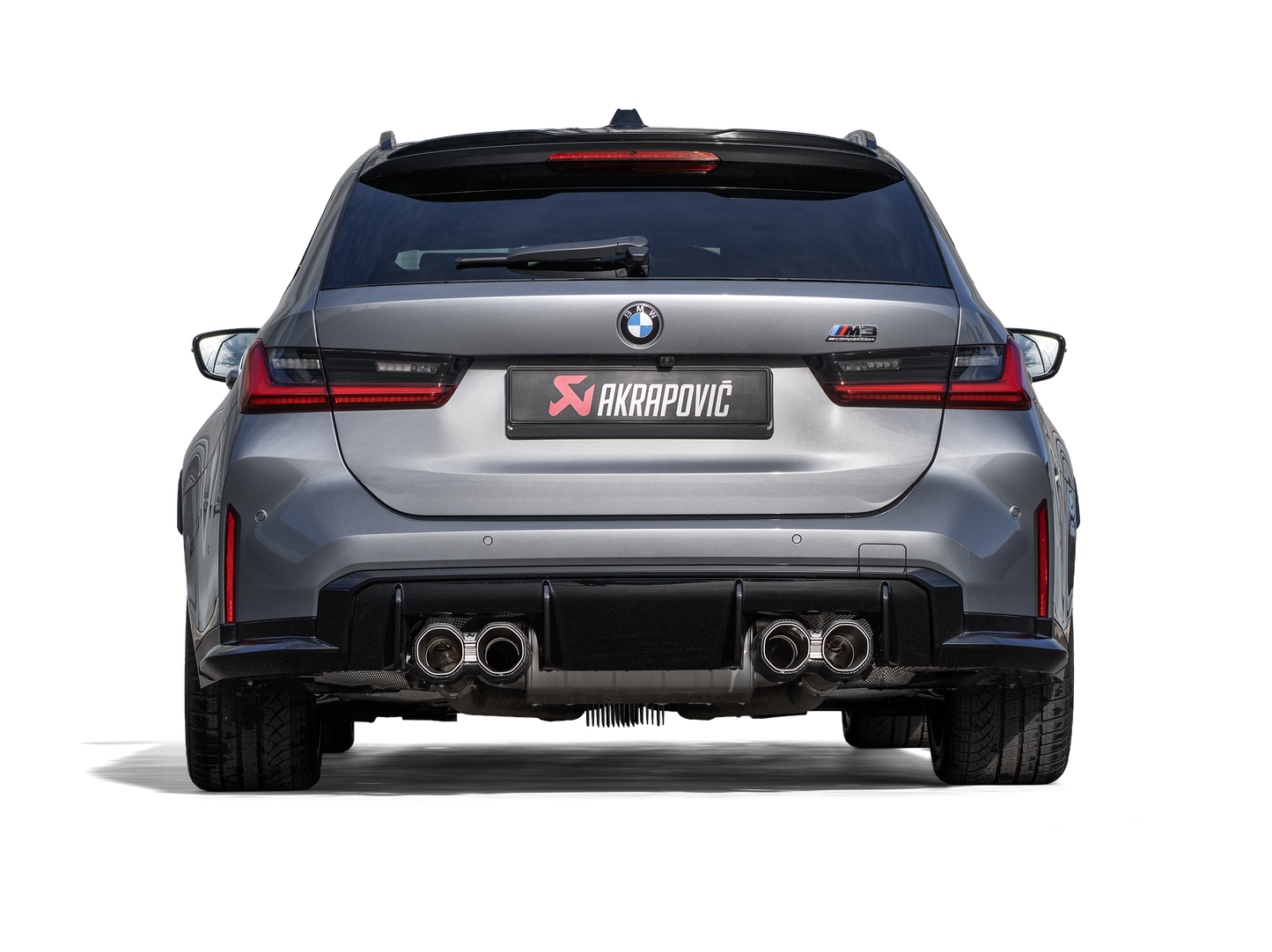 Échappement Akrapovič Slip-On titane BMW M3 G80 G81
