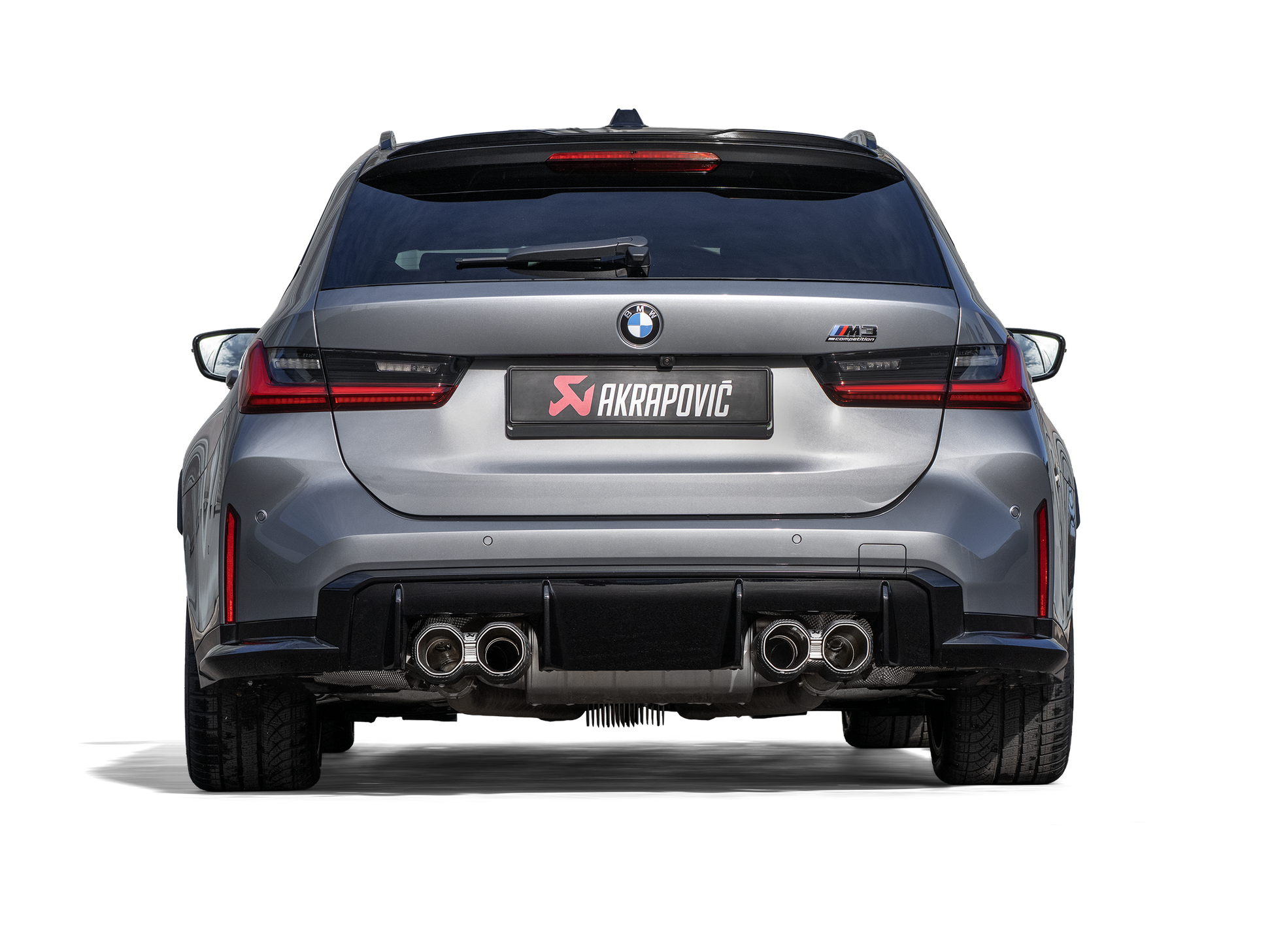 Échappement Akrapovič Slip-On titane BMW M3 G80 G81