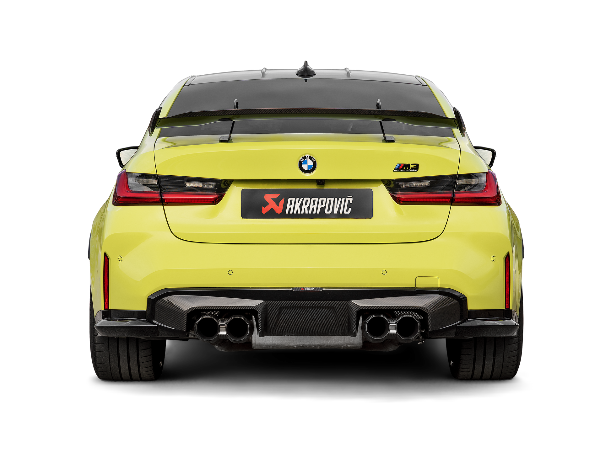 Silencieux Akrapovič titane BMW M3 G80 G81