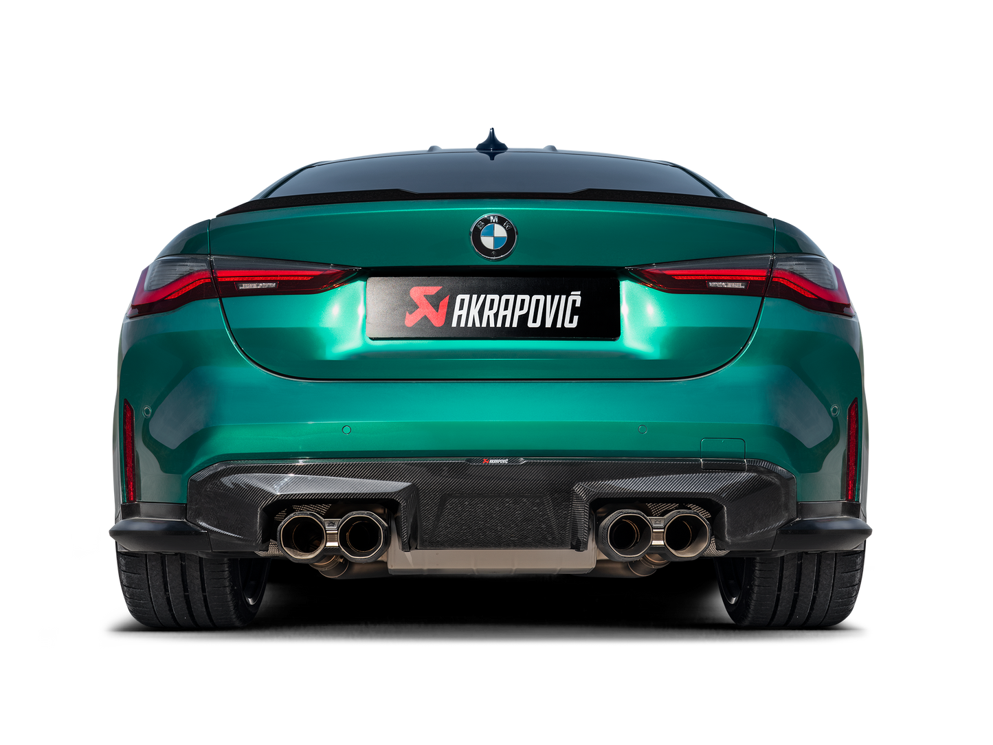 Échappement Akrapovič Slip-On titane BMW M4 G82 G83