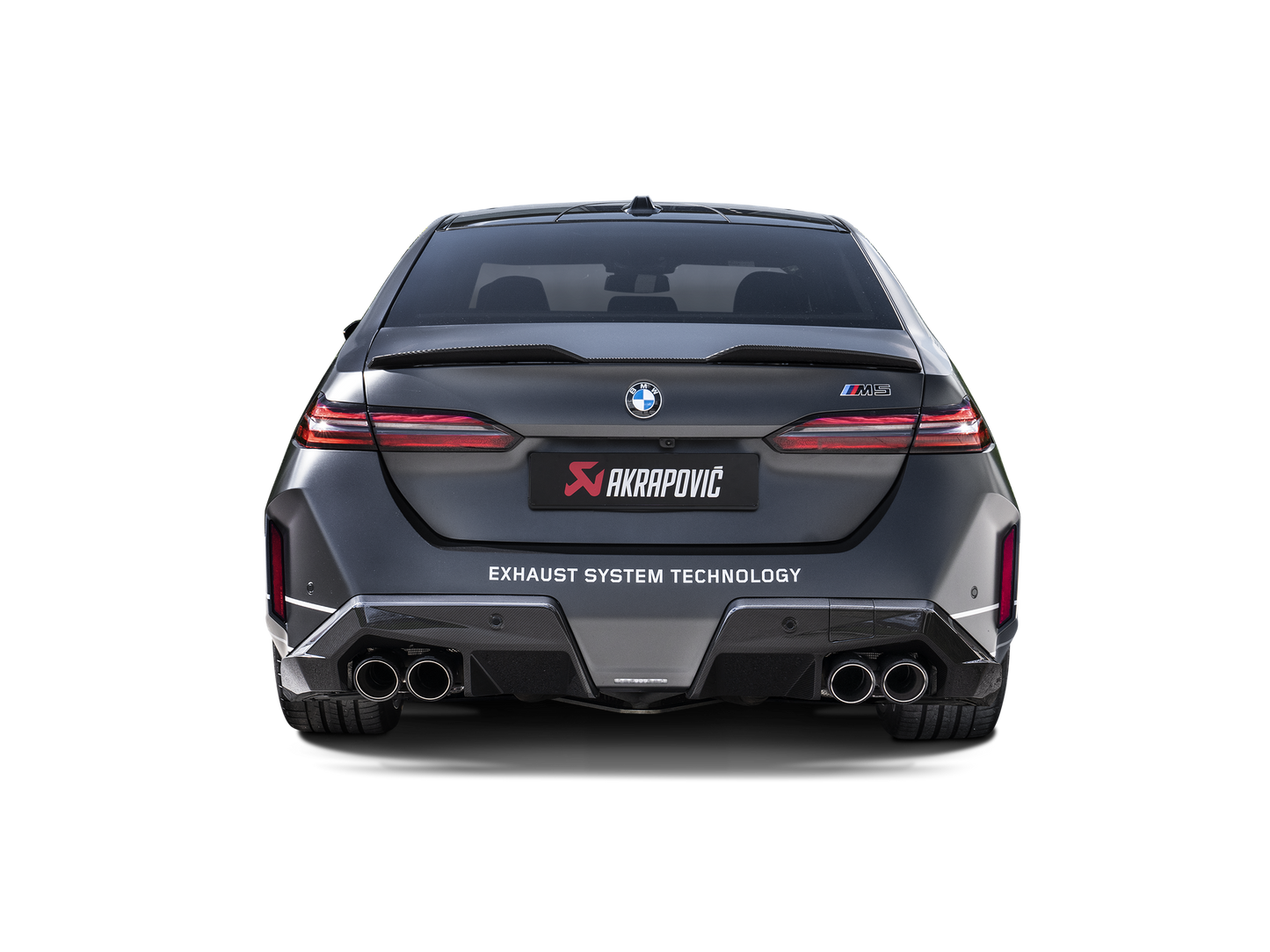 Échappement Akrapovič Slip-On titane BMW M5 G90 G99 – vue principale
