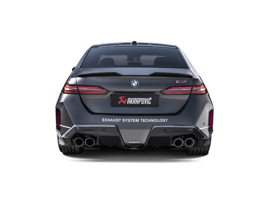 Échappement Akrapovič Slip-On titane BMW M5 G90 G99 – vue principale