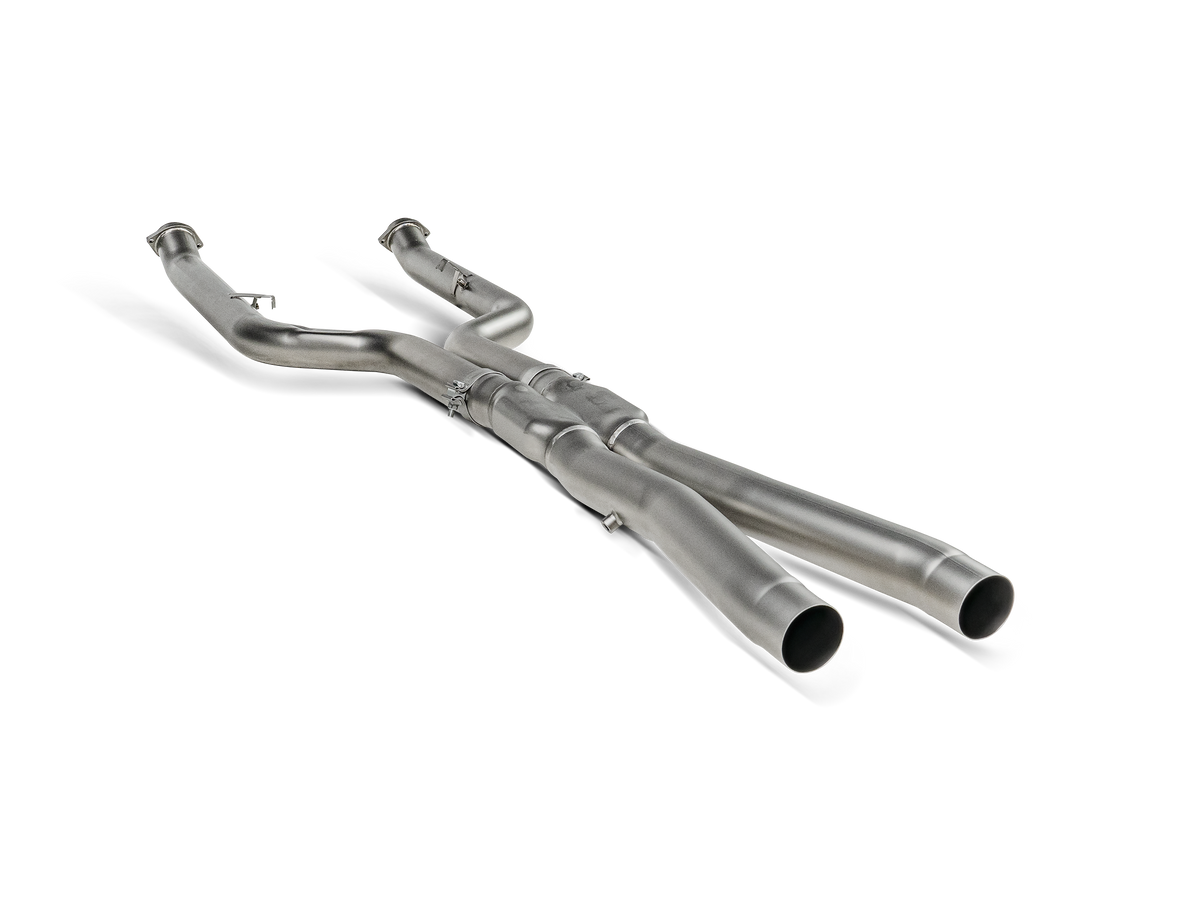 Tube central titane Akrapovič E-BM/T/17 pour BMW M5 G90 G99