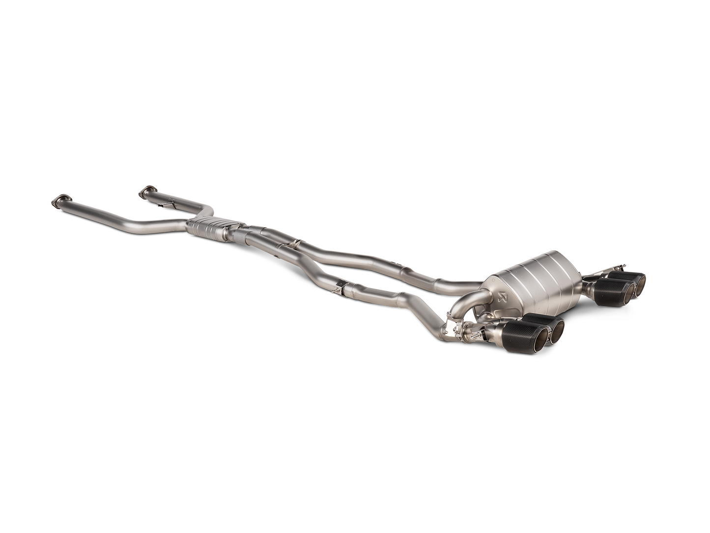 Akrapovič Evolution Link Pipe G8x vue détaillée
