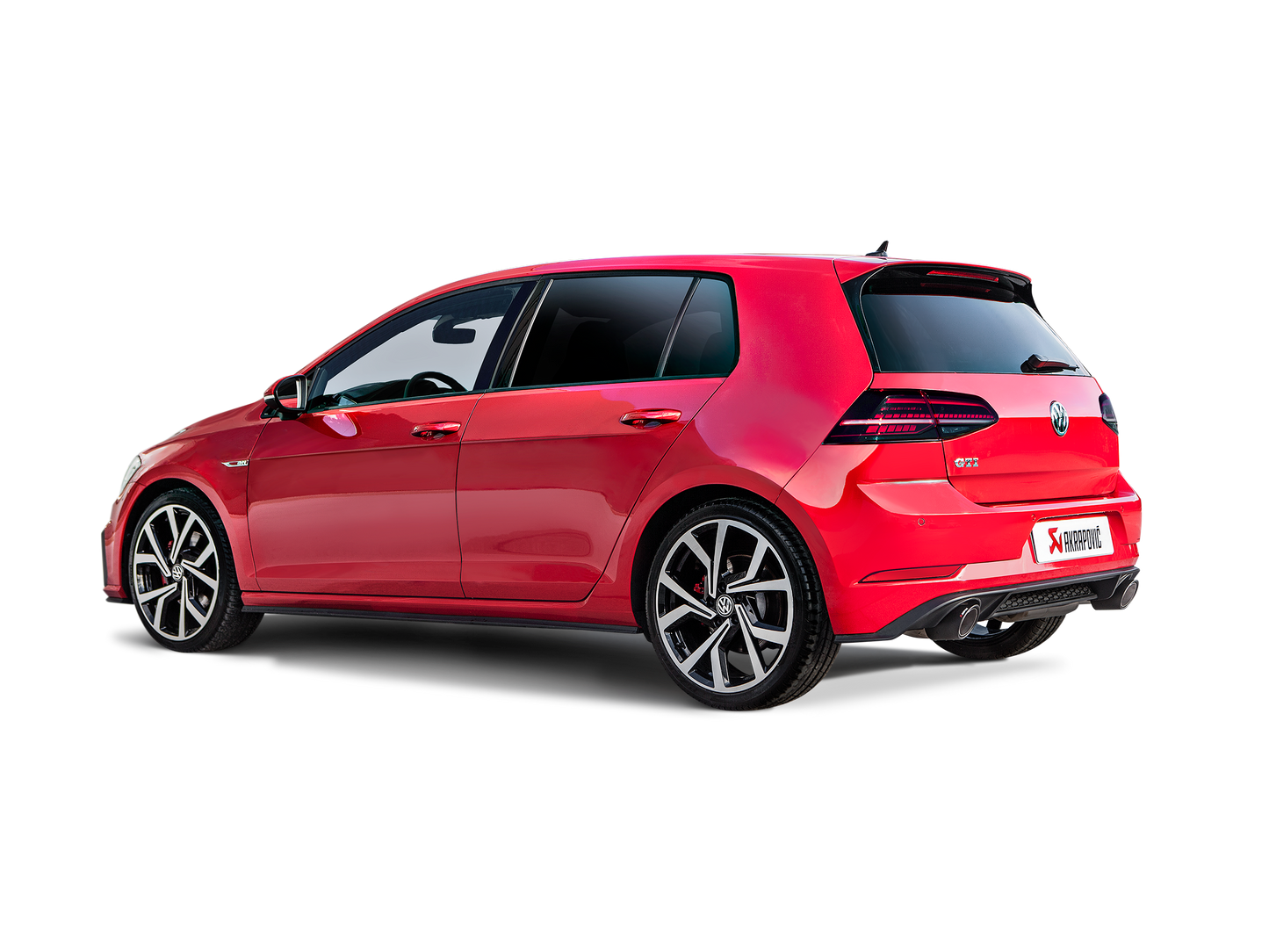Échappement Akrapovič homologué ECE pour Golf VII GTI facelift 169 kW